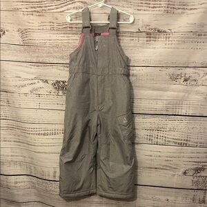 Kids Gray Snow Bib from Gerry’s size 4t